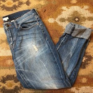 Barely worn J Crew Factory boyfriend jeans